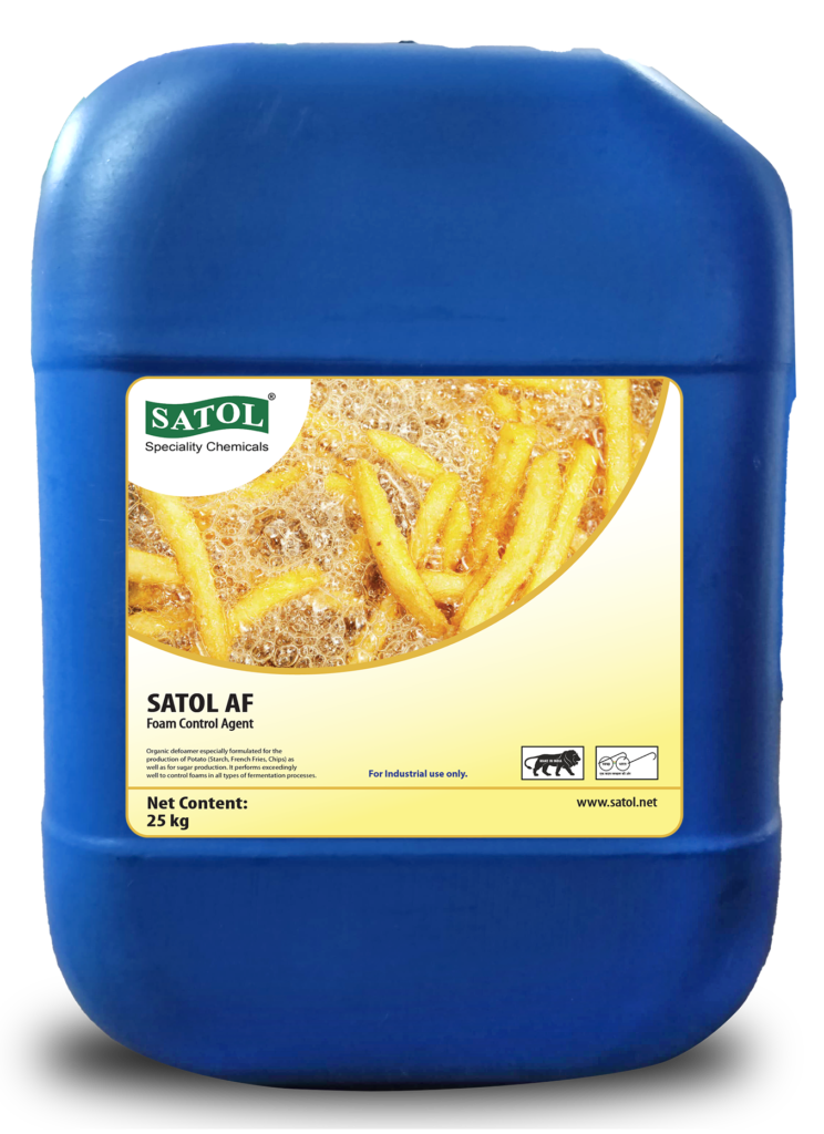 SATOL – AF organic defoamer for foam control in Snacks Food Processing Plant