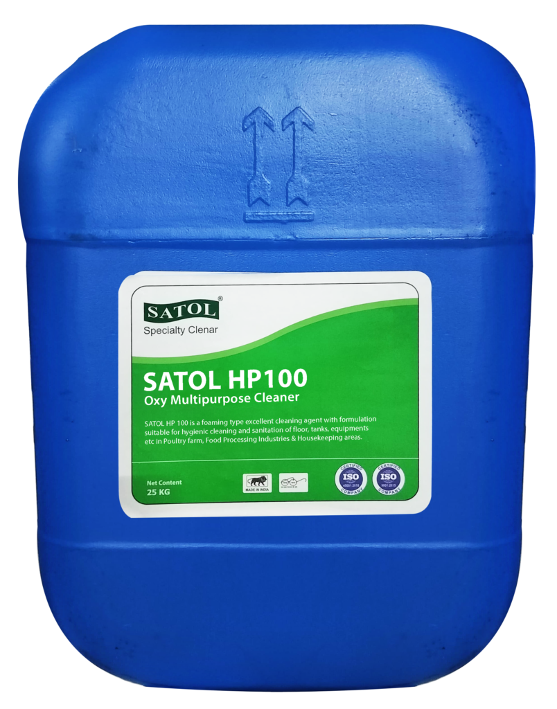 SATOL HP 100: High-Performance Oxy Multipurpose Cleaner