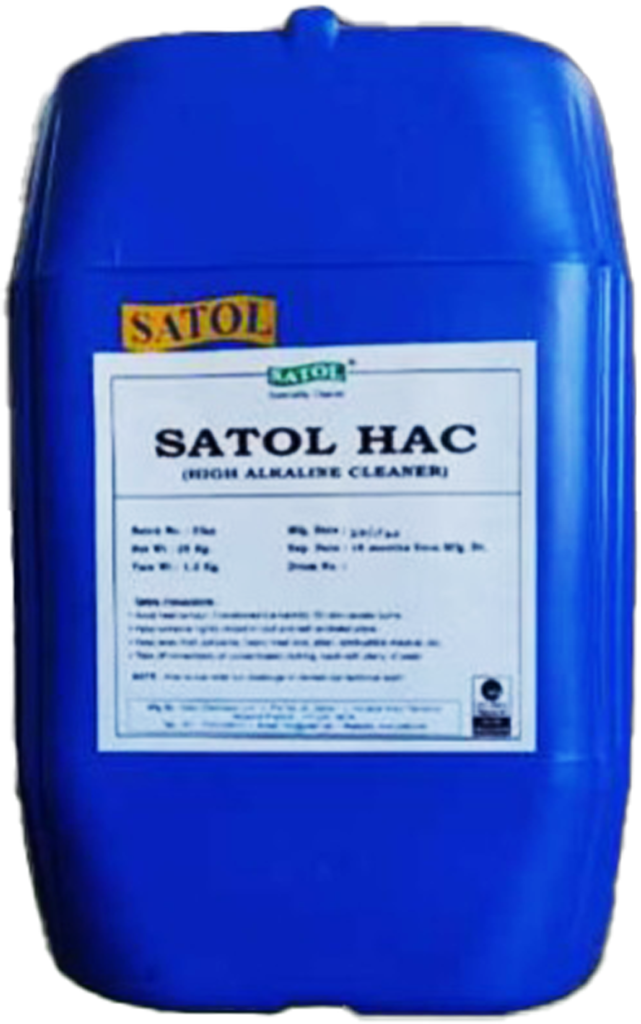 SATOL HAC : High Alkaline Fryer Cleaner for the Snacks Food Processing Plant Cleaning